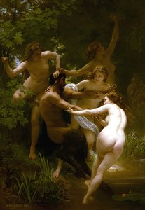 Nimfen en Satyr